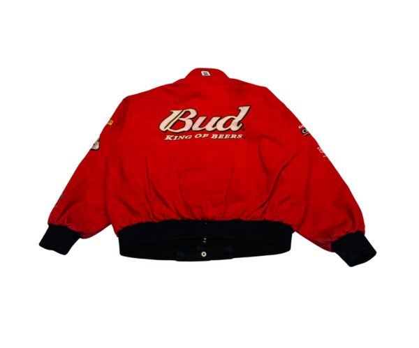 Vintage Chase Authentics NASCAR Dale Earnhardt Jr. Budweiser Jacket – Size L - Image 2
