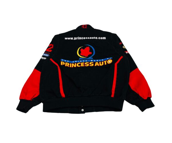 90's Princess Auto Racing Jacket – Size L – Black – NASCAR - Image 2