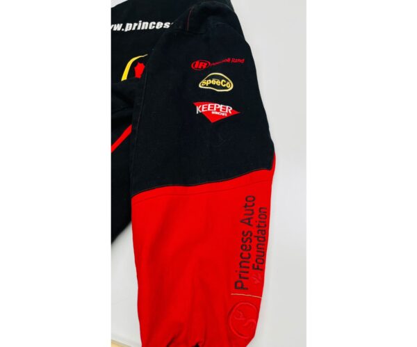 90's Princess Auto Racing Jacket – Size L – Black – NASCAR - Image 5
