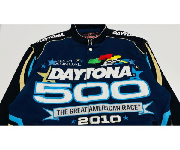 NASCAR 2010 Daytona 500 52nd Annual Jacket – Size L – JH Design - Image 3
