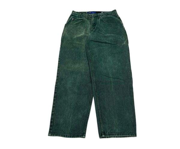 90's VTG Levi’s SilverTab Baggy Jeans – Green – 34x32 – Purple Label