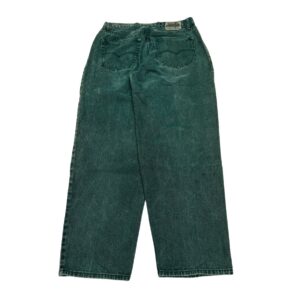 90's VTG Levi’s SilverTab Baggy Jeans – Green – 34x32 – Purple Label