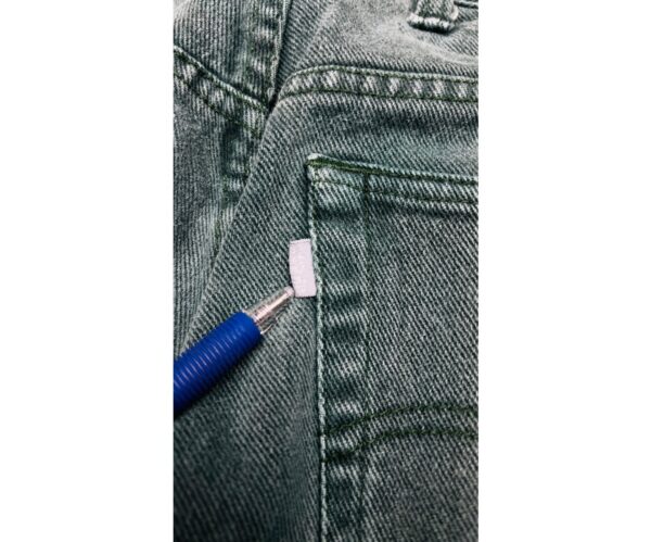 90's VTG Levi’s SilverTab Baggy Jeans – Green – 34x32 – Purple Label - Image 6