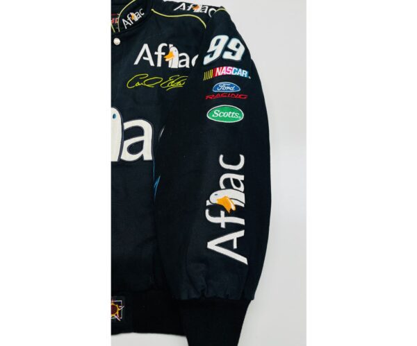 NASCAR Aflac Jacket – Carl Edwards #99 – ROUSH Racing – JH Design – Men’s Size L - Image 5