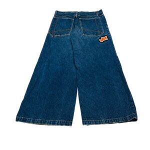 GAT Jeans Women’s Size 13 – Baggy Raver Style – Blue Denim – Made in USA