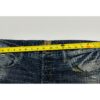 PRPS Demon Straight Leg Jeans – Blue Plaid Grid – Distressed – Button Fly – Size 34 - Image 9