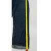 VTG Johnny Blaze Baggy Jeans – Wu Wear Style – Shiny Denim – Y2K Hip Hop – S 38 - Image 11