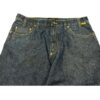 VTG Johnny Blaze Baggy Jeans – Wu Wear Style – Shiny Denim – Y2K Hip Hop – S 38 - Image 3