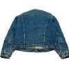 Levi's Denim Sherpa Trucker Jacket – Made in USA – Medium Wash - Image 2