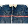 Levi's Denim Sherpa Trucker Jacket – Made in USA – Medium Wash - Image 7