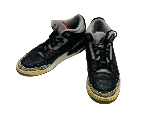Nike Air Jordan 3 Retro Black Cement Gray Red - Size 11.5 Men’s