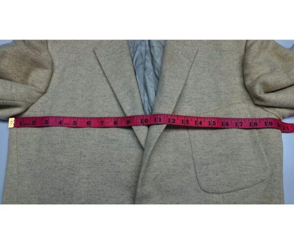 1950s-60s Men’s Atomic Fleck Wool Blazer & Trouser Set Classic Mid-Century Style - Image 6