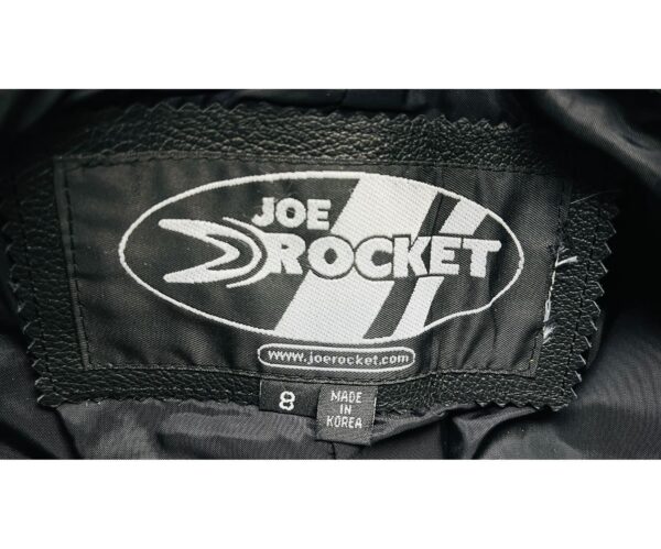 Joe Rocket Men’s Black Leather Motorcycle Over Pants – Fully Lined & Zippered - Image 3