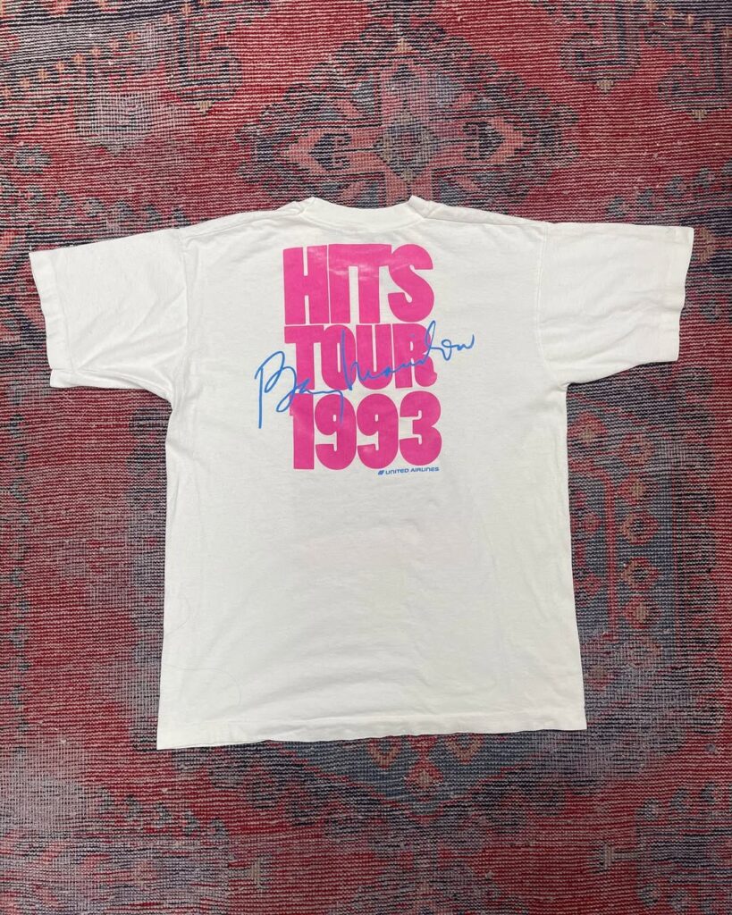 1993 Hits Tour vintage concert tee – rare retro find at Sunday Variety Market