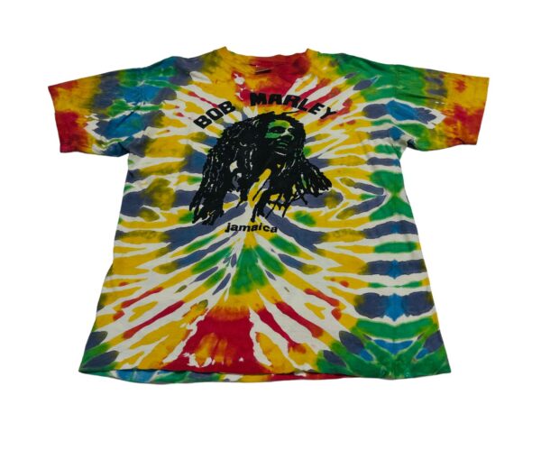 Bob Marley Vintage Original Jamaica Tie Dye T-Shirt - XL - Rare