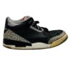 Nike Air Jordan 3 Retro Black Cement Gray Red - Size 10.5 Men’s - Image 3