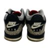 Nike Air Jordan 3 Retro Black Cement Gray Red - Size 10.5 Men’s - Image 4