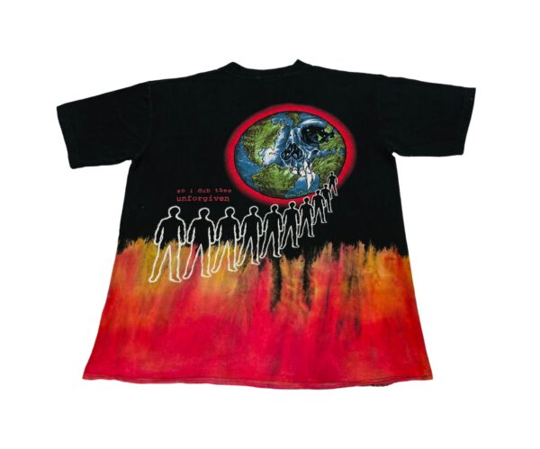 Metallica 1992 The Unforgiven Tour T-Shirt XL Crystal Rain Band Tee - Image 2