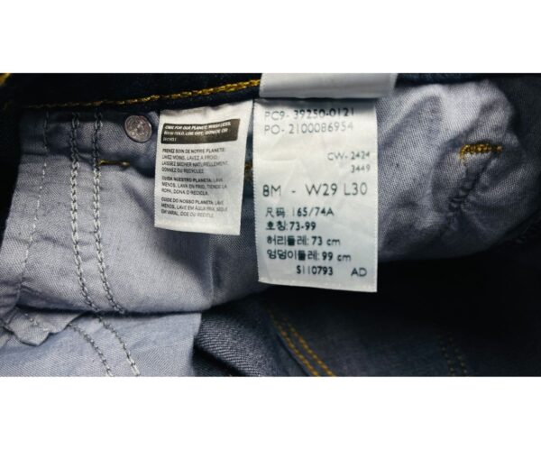 Levi’s Men’s Classic Straight Jeans Blue 30x40 New with Tags - Image 5