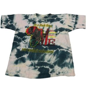 Malcolm X Bob Marley Nelson Mandela T-Shirt Size L