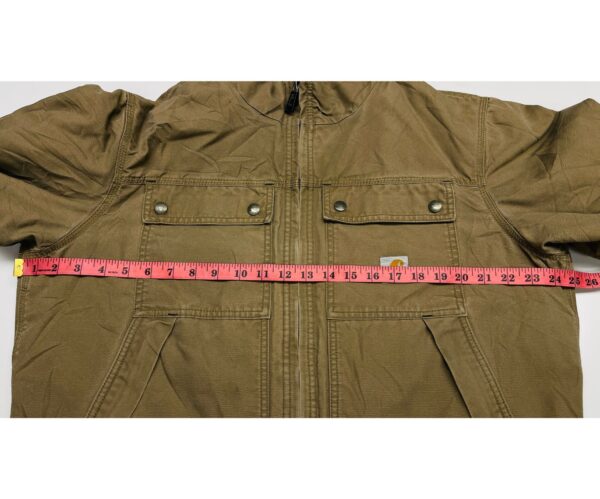Carhartt Quick Duck Jefferson Insulated Traditional Jacket - Size M - Image 8