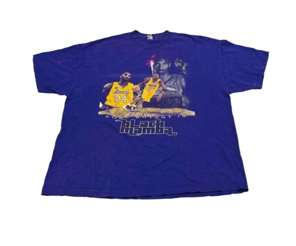 Honor the Legend - The Black Mamba Kobe Bryant Men's T-Shirt purple Size 3XL