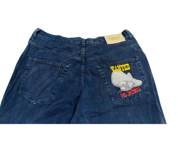 Y2K Iceberg History Jeans - Men's Size 34 - Rare Italian Designer Denim - Image 6
