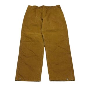 1989 Carhartt 100th Anniversary Quilt Lined Pants - 42x32 - Distressed