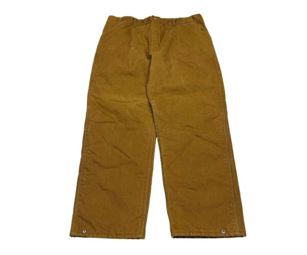 1989 Carhartt 100th Anniversary Quilt Lined Pants - 42x32 - Distressed