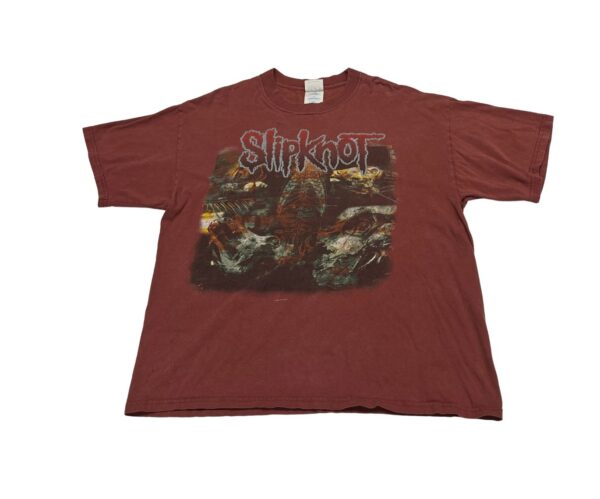 Slipknot 2001 Iowa T-Shirt Double-sided Size XL