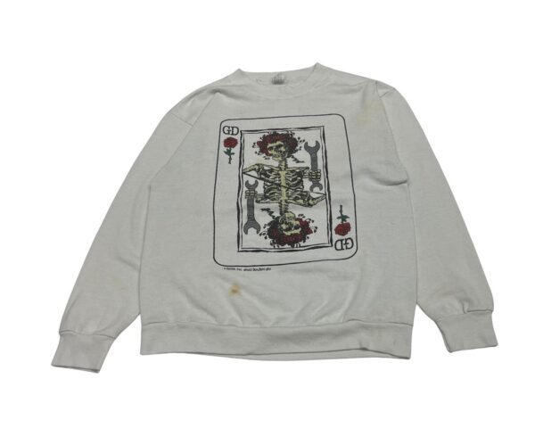 80's Vintage Grateful Dead Built To Last Sweatshirt M
