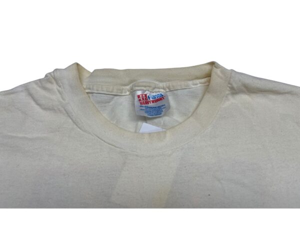 Apple Vintage Hanes Made In USA Tee Shirt 90s Newton Rare Deadstock Large - Image 3