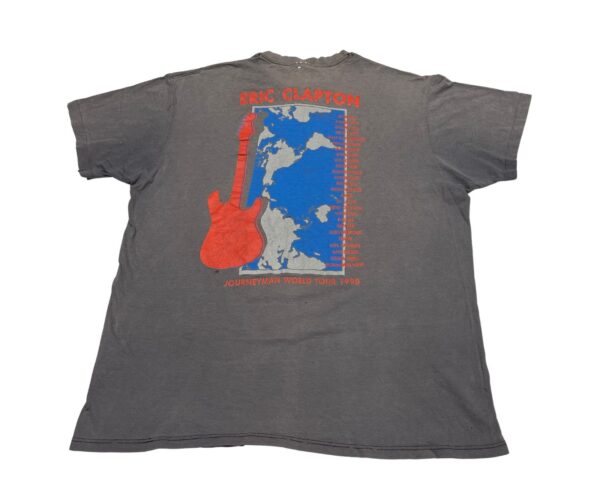 Eric Clapton Shirt Men's 90's Journeyman Concert Tour Music Tee Size L - Image 2