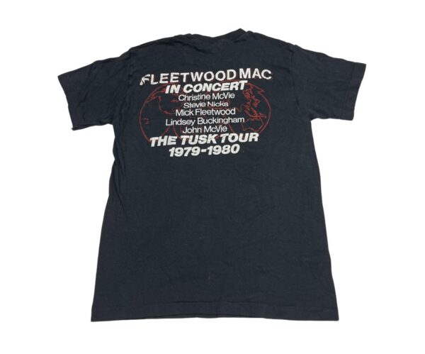 70's Fleetwood Mac The Tusk World Tour Shirt Size S - Image 2