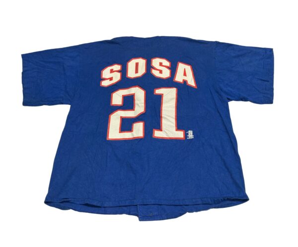 90’s Chicago Cubs Jersey MLB by Logo Sammy Sosa Baseball Size XL - Image 2