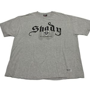 Y2K Shady LTD | Men’s Grey Heavyweight Short Sleeve Tee, Size XL