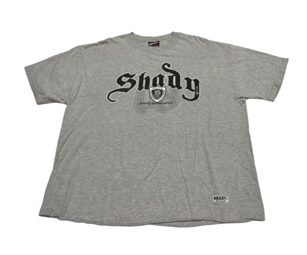Y2K Shady LTD | Men’s Grey Heavyweight Short Sleeve Tee, Size XL