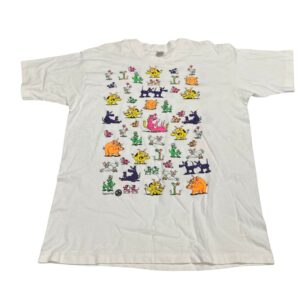 Animal Position 90's Rare Funny T shirt Size XL