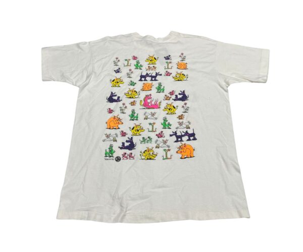 Animal Position 90's Rare Funny T shirt Size XL - Image 2