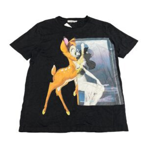 Givenchy Black Bambi Print T-Shirt Size S