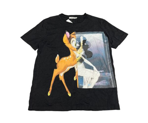 Givenchy Black Bambi Print T-Shirt Size S