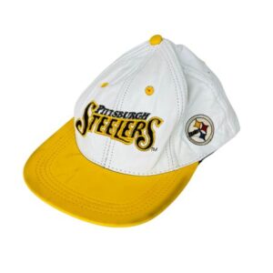 Pittsburgh Steelers NFL Baseball cap hat Leather Modern snapback