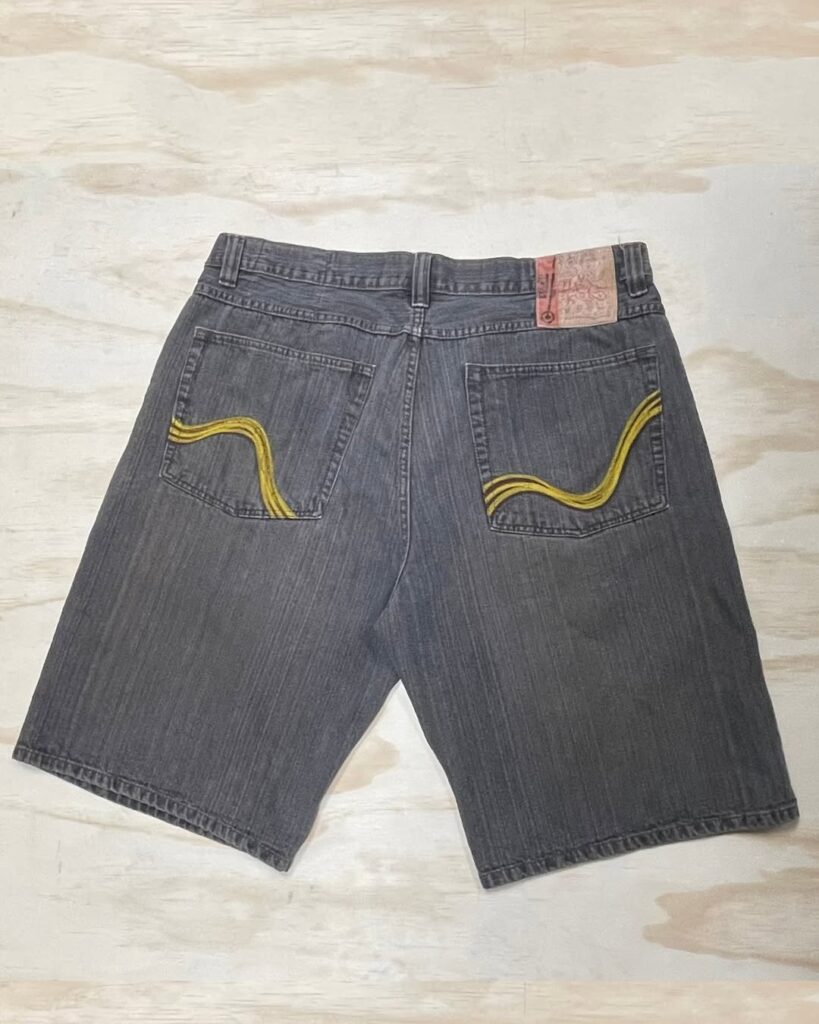 Vintage Levi’s 501 denim shorts from The Vintage Bazar at Kensington Flea Market Toronto