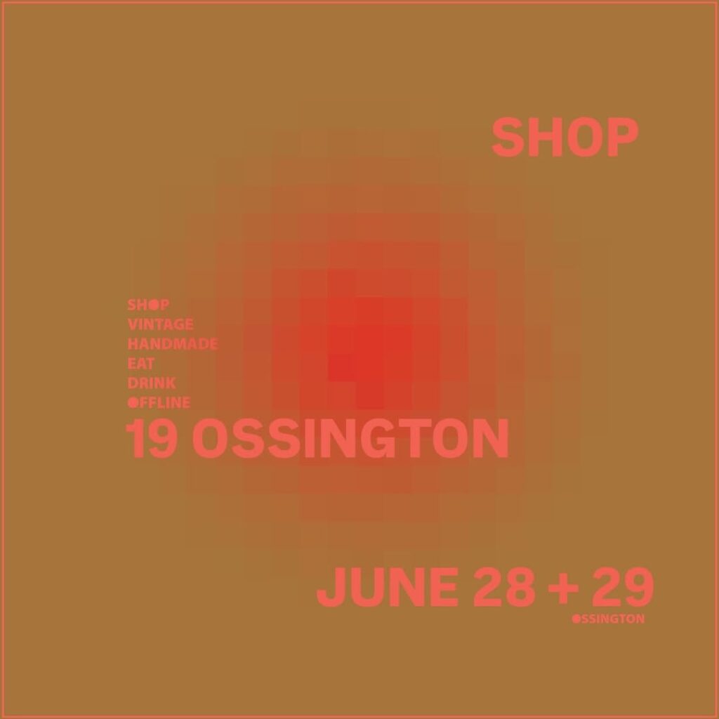 OFFLINE x DropSpot Timeless Market at 19 Ossington – June 28 and 29 vintage and handmade event in Toronto