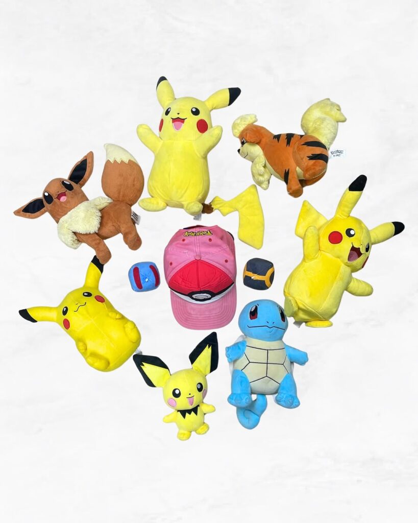 Assorted Pokémon plush toys – catch ‘em all at PokéPalooza Toronto
