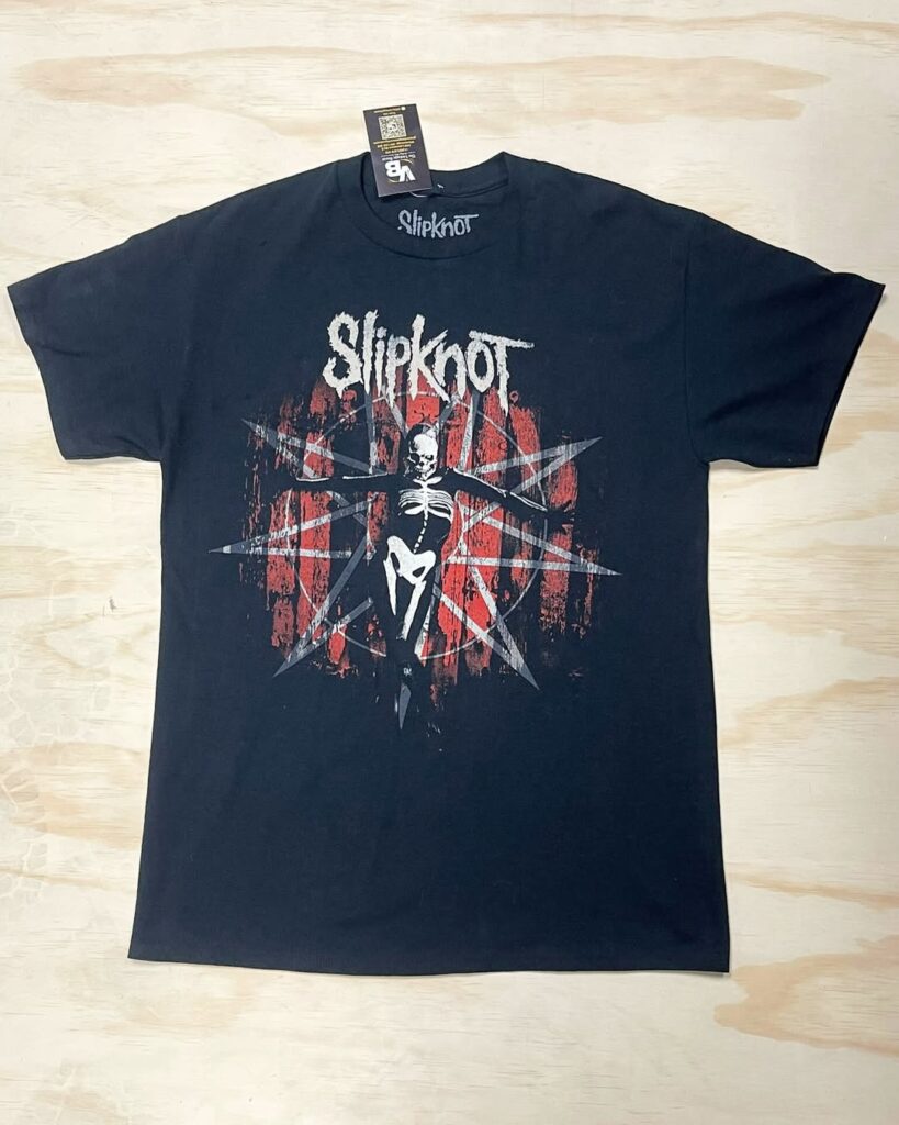 Slipknot graphic vintage band tee available at Ontario Vintage Market Toronto