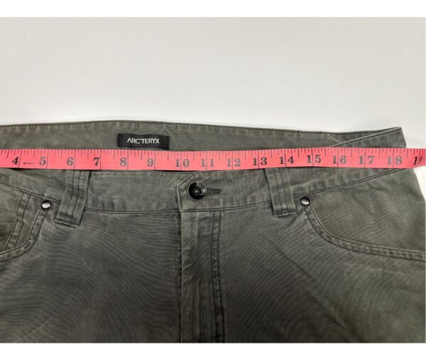 Men`s Arcteryx Cronin Relaxed Fit Grey Pants - Image 7