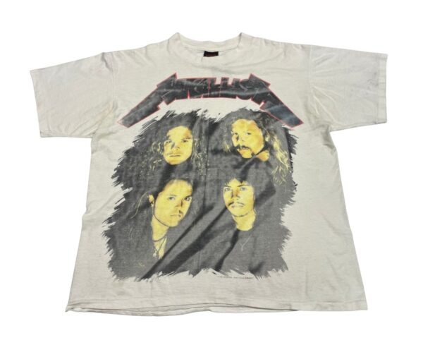 1991 Metallica WHEREVER I MAY ROAM T-Shirt XL Single Stitch BROCKUM Stage