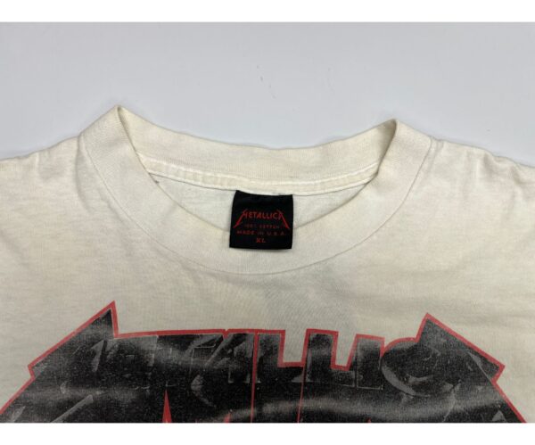 1991 Metallica WHEREVER I MAY ROAM T-Shirt XL Single Stitch BROCKUM Stage - Image 3