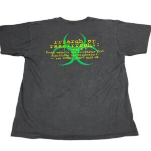 1998 Hulk Universal Studios Black T-Shirt Size M Official Theme Park Tee